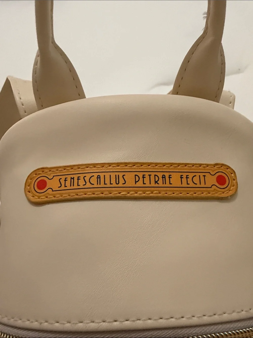 Epic Universe Place Cachée Cream Backpack